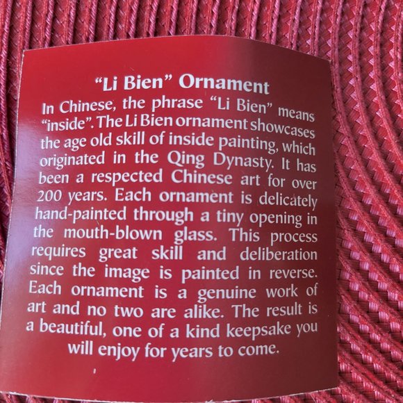 Pier 1 cristmas ornament - Picture 4 of 4